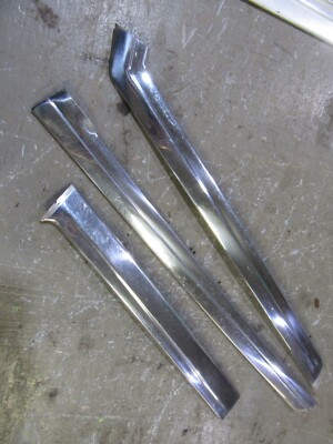 1965-1967 Chevrolet Impala 4 door sedan exterior window frame trim