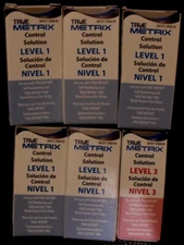 TRUE METRIX CONTROL SOLUTION 5 BOXES OF LEVEL 1 & 1 BOX OF LEVEL 3