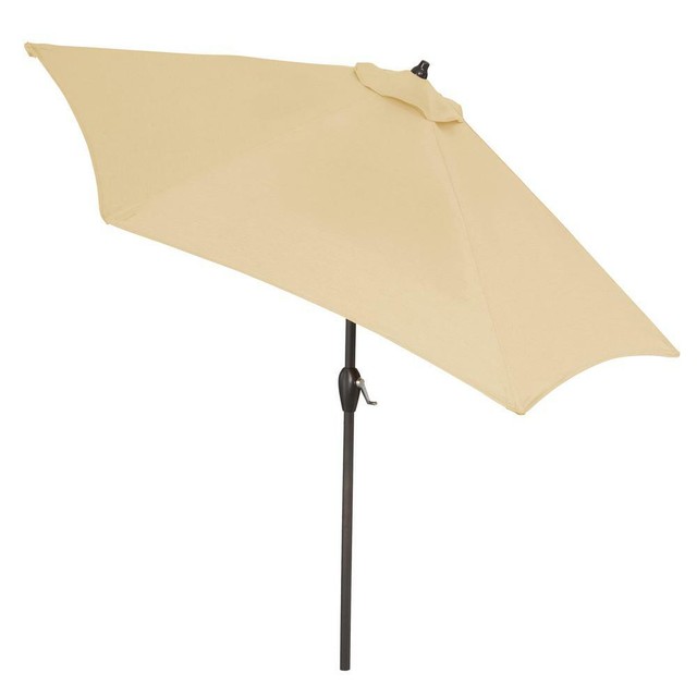 Plantation Patterns 9 Ft Aluminum Market Tilt Patio Umbrella In Sunbrella For Sale Online Ebay