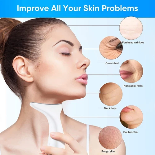 LED Microcurrent Facial Skin Tightening Lifting Device Face Neck Beauty Machine - Picture 2 of 28