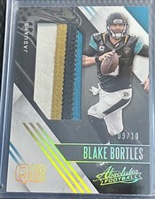 2016 Panini Absolute Patches 9/10 Blake Bortles Jaguars 4-Color Jumbo Patch #1