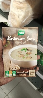 Mushroom Soup 6 Servings - Taste and Serve immediately - Product of Sri Lanka