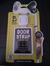 Door Buddy Door Strap for Dog Proofing Cats Litter Box Without a Cat Door NEW