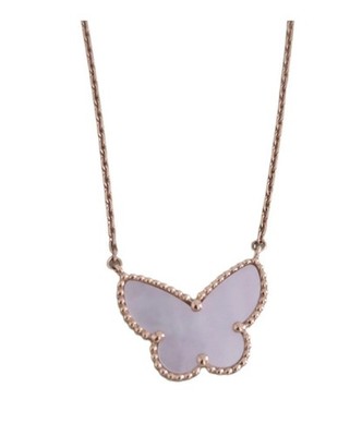 Van Cleef & Arpels Lucky Alhambra Butterfly and Mother of Pearl.