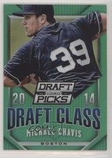 2014 Panini Prizm Perennial Draft Picks Class Green 5/35 Michael Chavis #24 0w7