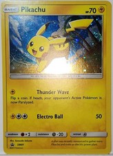 Swirl 🌀 Pikachu SM81 Cosmos Holo Rare Pokémon TCG Black Star Promo  on eBay