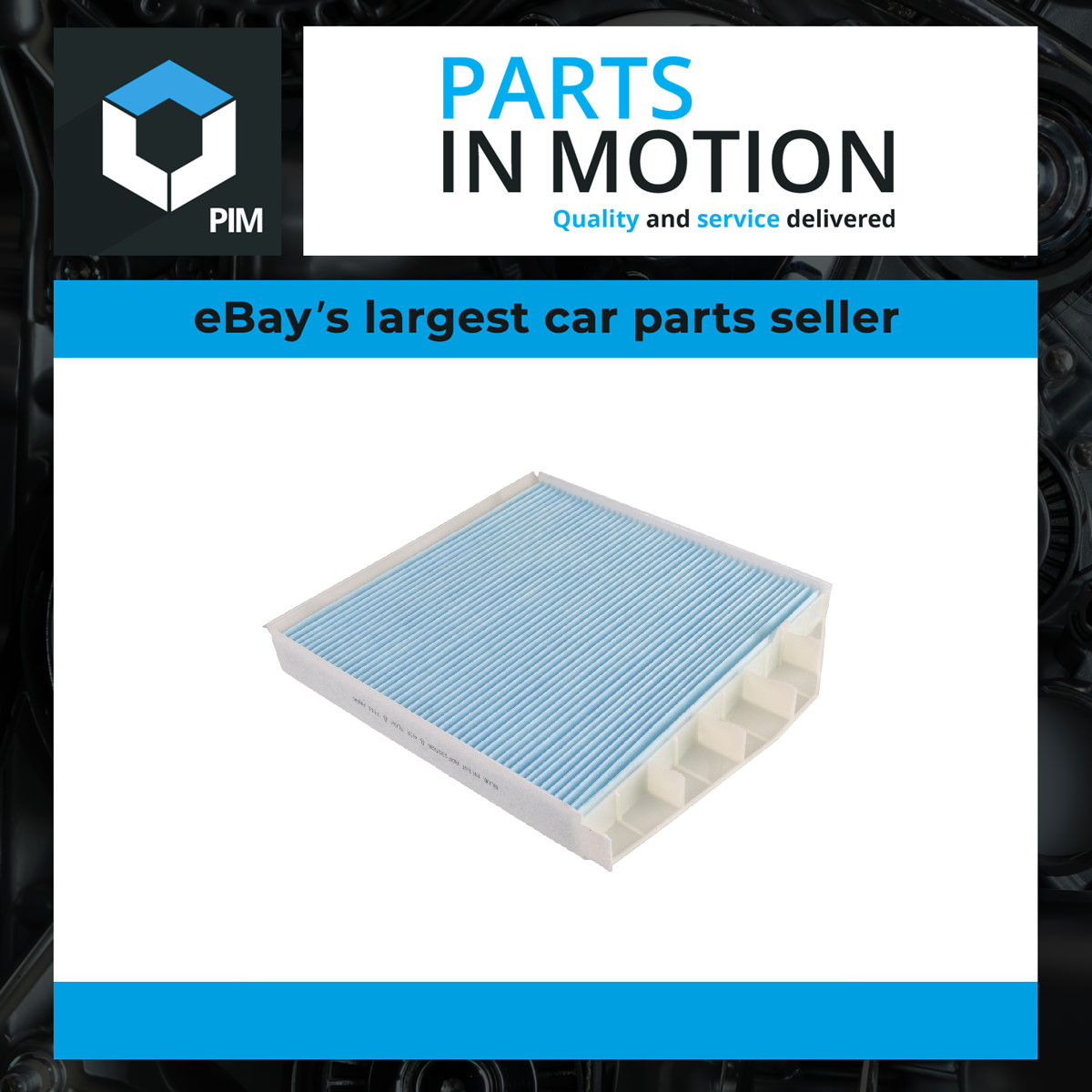 Cabin filter Pollen Filter ADF122526 BLUE PRINT for VOLVO V70   S80 I XC90 I - Image 4