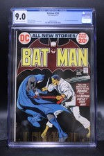 Batman (1940) #243 Neal Adams Cover & Art CGC 9.0 OW/WH Pages Ra's Al Ghul App