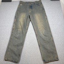 Karl Kani Men's Streetwear 34x31 OG Baggy Workwear Faded Large Rap Y2K 90s