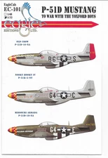 EagleCals P-51D Mustang, 'Yoxford Boys' OLD CROW, Bud Anderson Decals 1/32 101