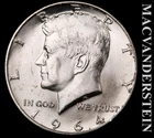 1964-D Kennedy Half Dollar- Silver- Choice Gem Brilliant Unc - No Reserve #L4118