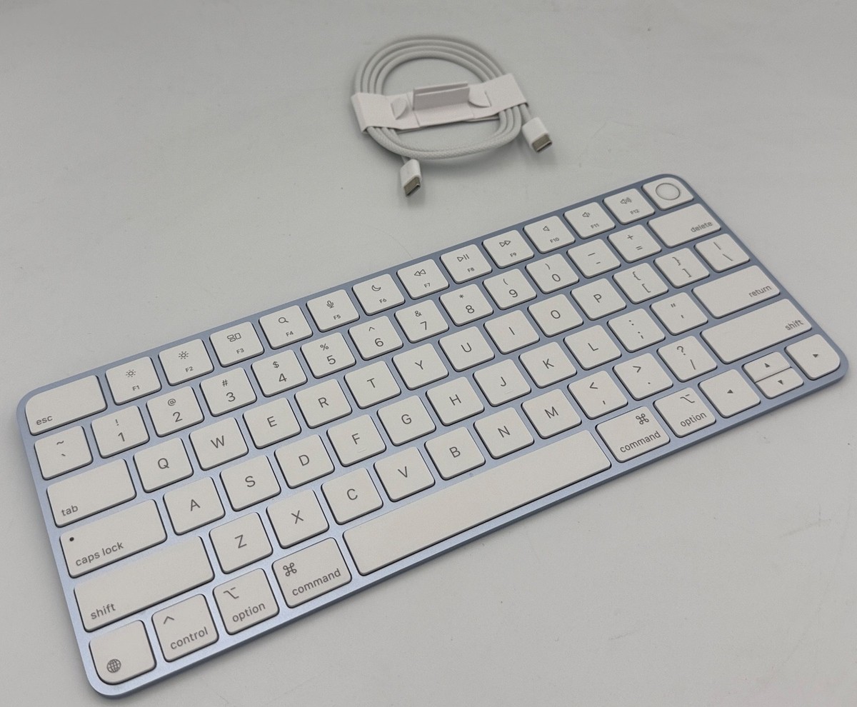 Genuine Apple Magic Keyboard with Touch ID Blue USB-C A3118 w