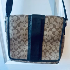 Coach Outline Signature File Bag F58285IMC7C