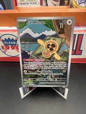 Pokemon TCG Card Fan Rotom AR 250/217 English Near Mint