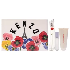 Kenzo Flower La Recolte Parisienne - 3 pc Gift Set