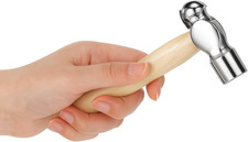 Mini Hammer With Wooden Handle Ball Peen Hammer Small Round Head Hammers Tool