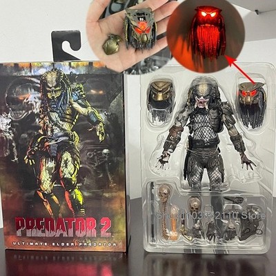NECA Elder Predator Figur mit LED Predator VS Alien Edition Predator Hunter