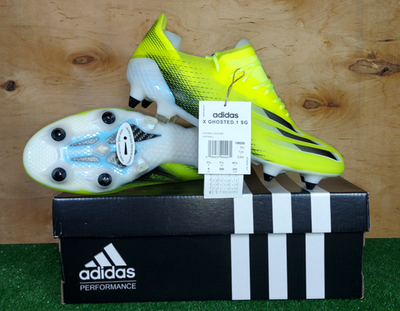 Adidas X Ghosted.1 SG FW6890 Green boots Cleats mens Football