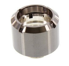 Monsoon Hardline Economy Compression Fittings, 1/2" x 5/8" - Black Chrome 5 Pack