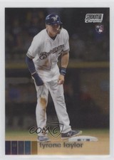 2020 Topps Stadium Club Chrome Tyrone Taylor #387 0j8f