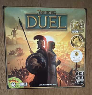 7 Wonders Duel Brettspiel 2 Spieler Antike As d Or 7DU-DE01