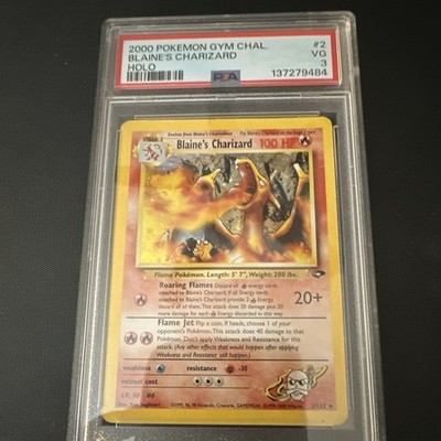 Blaine's Charizard 2/132 Gym Challenge Holo for sale online | eBay