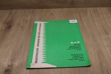 S&S Mähwerk für Deutz D25,30,D40 Ersatzteilliste   1964 xb12152