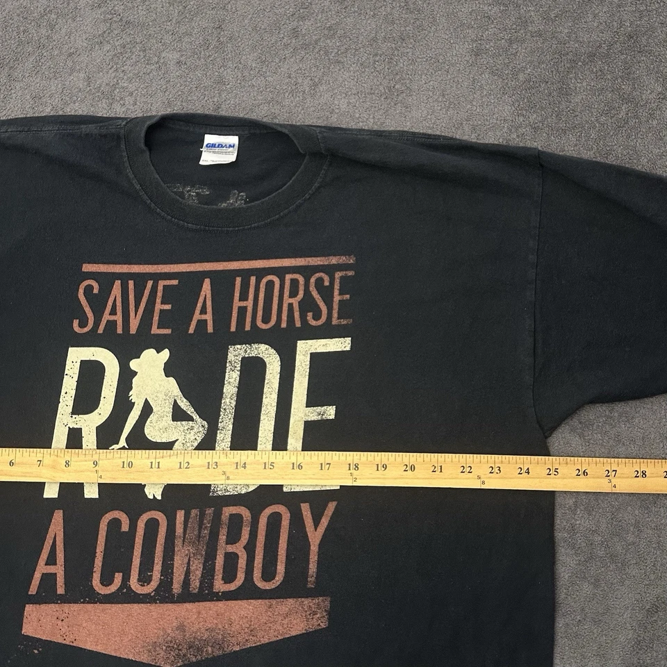 Western Shirt Save A Horse Ride A Cowboy 2XL Big & Rich - Image 3 of 4