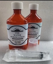CDS Water Purification -2 Bottles  8oz (240ml)  Total 16oz(480ml).