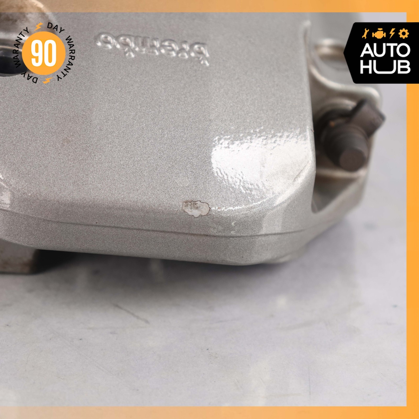 05-17 Aston Martin V8 Vantage DB9 Rear Brake Calipers Set Gray 7G432C464AA OEM