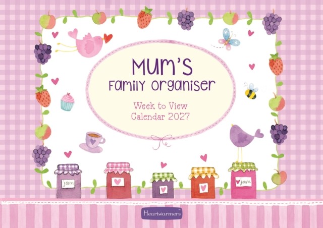 Mum's A4 Family Organiser 2027, Family Planners, Month To View, Family, Gift - Image 3