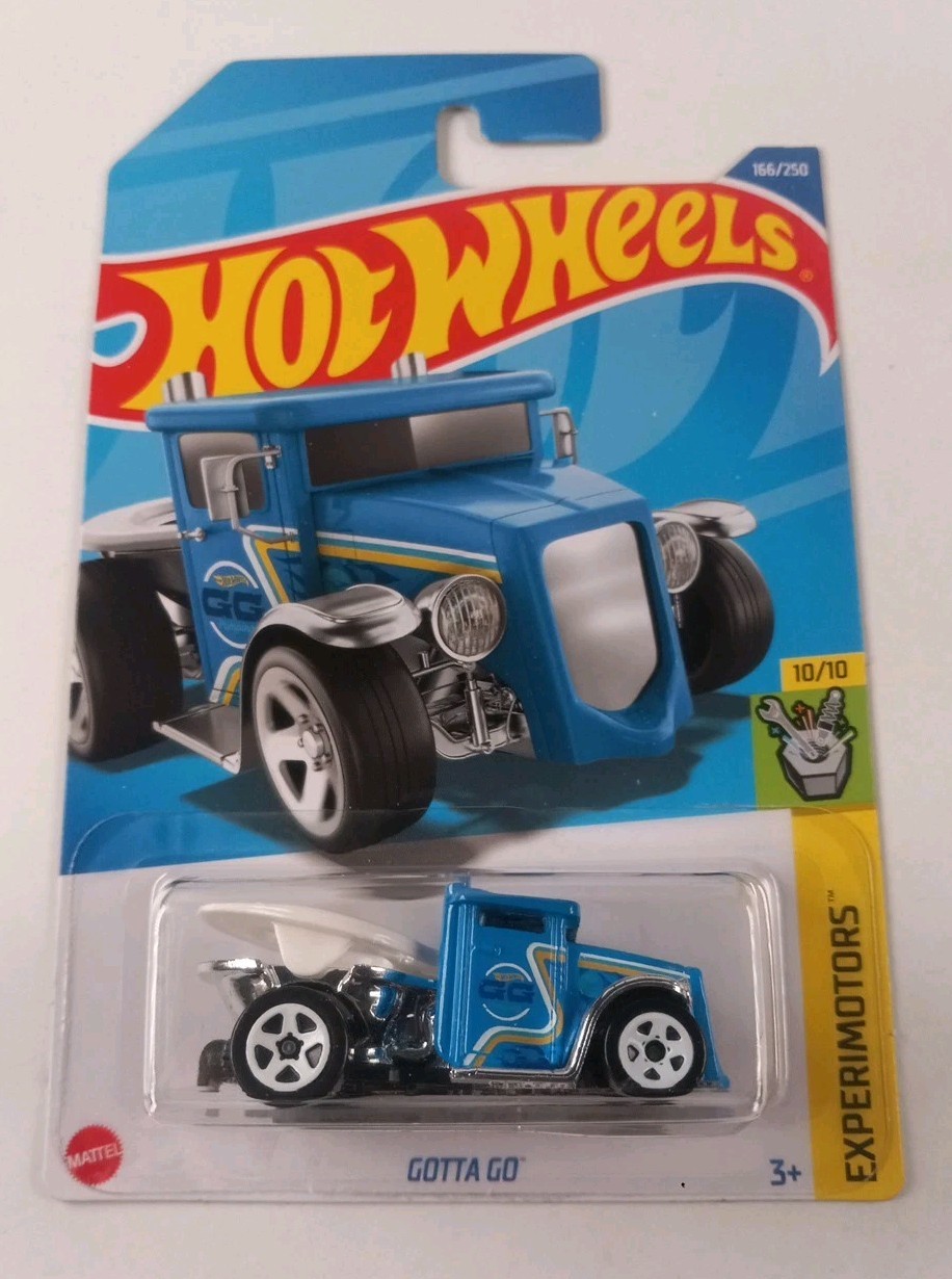 2022 Hot Wheels Gotta Go Treasure Hunt 166/250 Experimotors 10/10 New