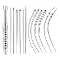 Piercingkugel-Greifer, 14G 16G 18G 20G Piercing-Dehnstab, Piercing-Wechselw8847
