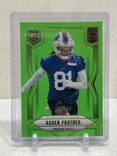 2025 Panini Donruss Elite - RC Kaden Prather #122 Aspirations Lime Green /999
