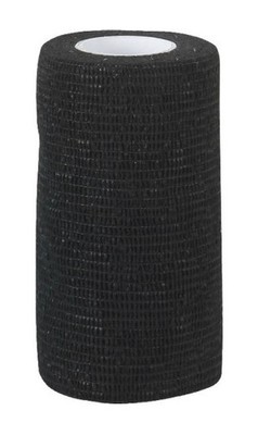 Kerbl Selbsthaftende Bandage Stützverband 10cm x 4,5m EquiLastic schwarz