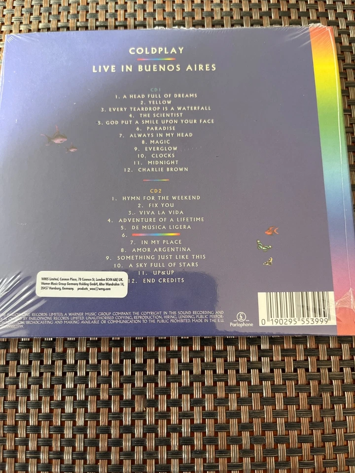 COLDPLAY - LIVE IN BUENOS AIRES  2 CD NEU und OVP!!! - Bild 2 von 2