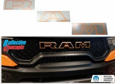 Ram TRX & RHO - RAM Grille Emblem Emblem Overlay Decal Sticker