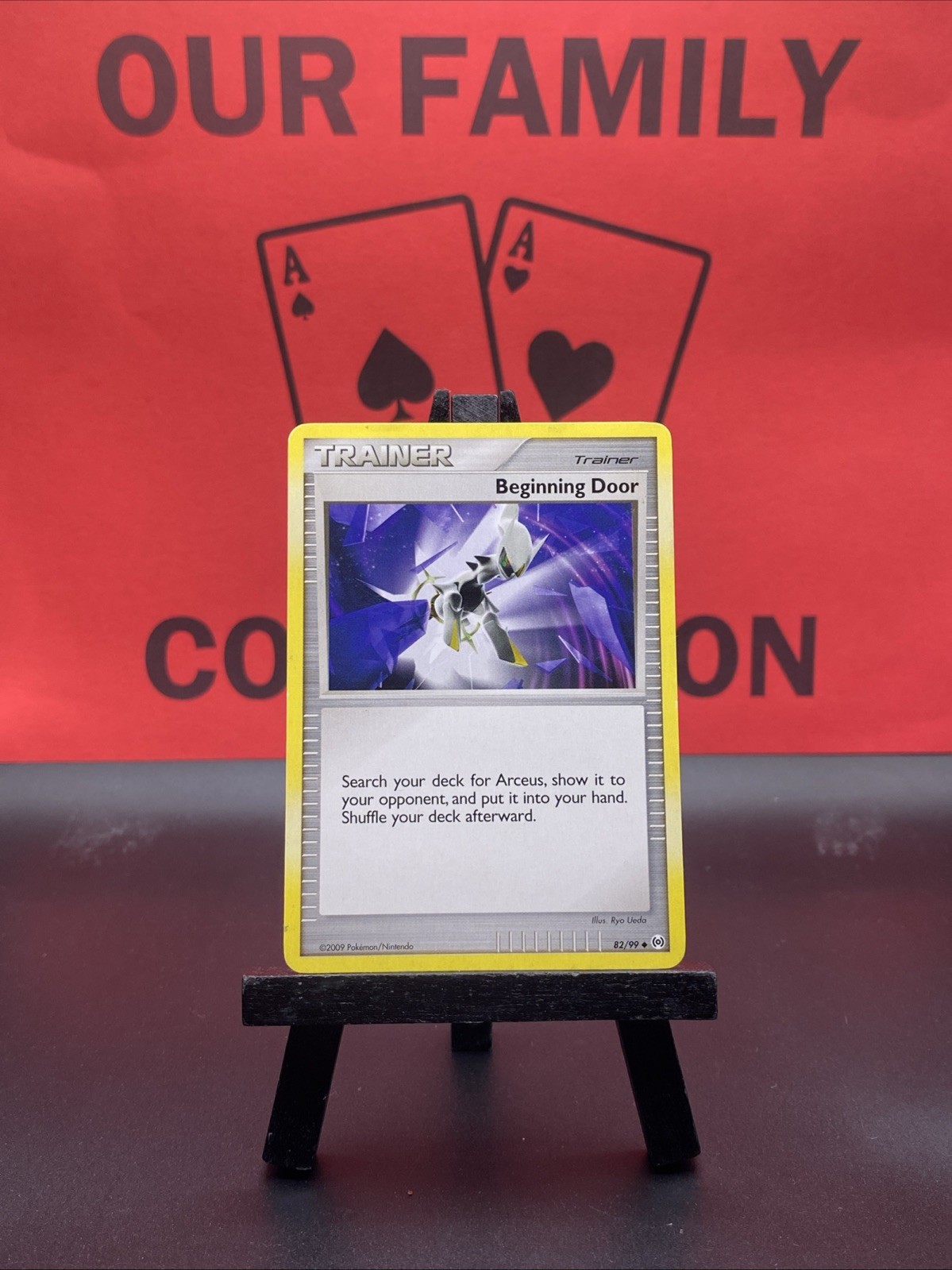 Beginning Door 82/99 Arceus Regular Uncommon Pokemon TCG 2009 MP