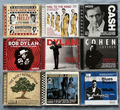 76 x MOJO MAGAZINE CDs / HEFTBEILAGEN / COMPILATIONS / Beatles, Stones, Dylan