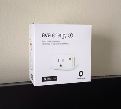 Eve Smart Plug Energy Power Meter Matter Thread iOS Android New