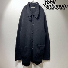 Rare Yohji Yamamoto Pour Homme High Quality Layered Knit Cardigan