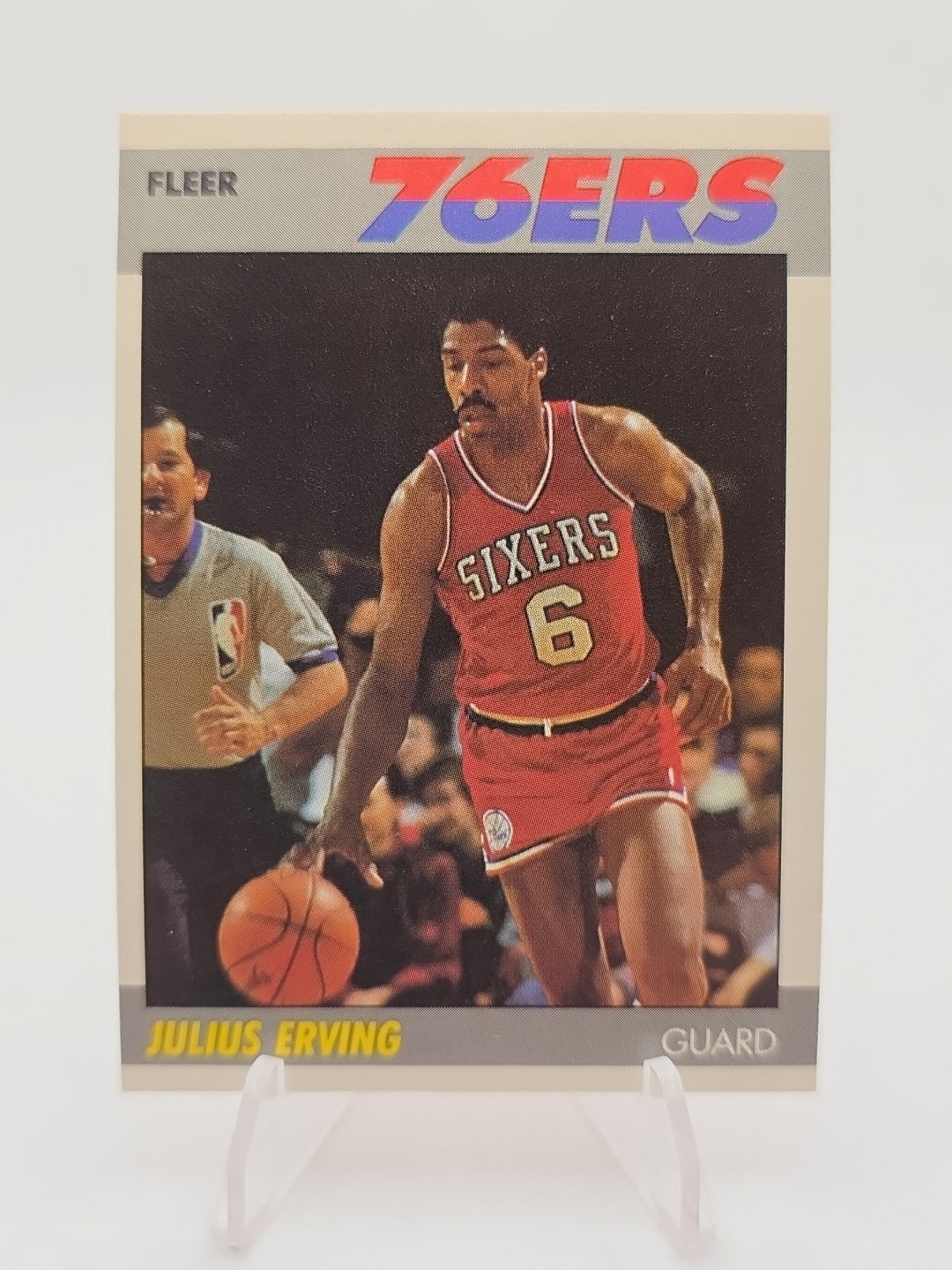 1987-88 Fleer - Julius Erving #35 - SET BREAK