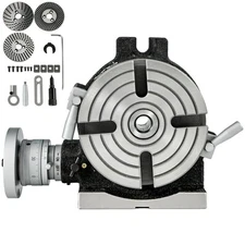 6" Rotary Table Horizontal Vertical Dividing Plates for Milling Machine