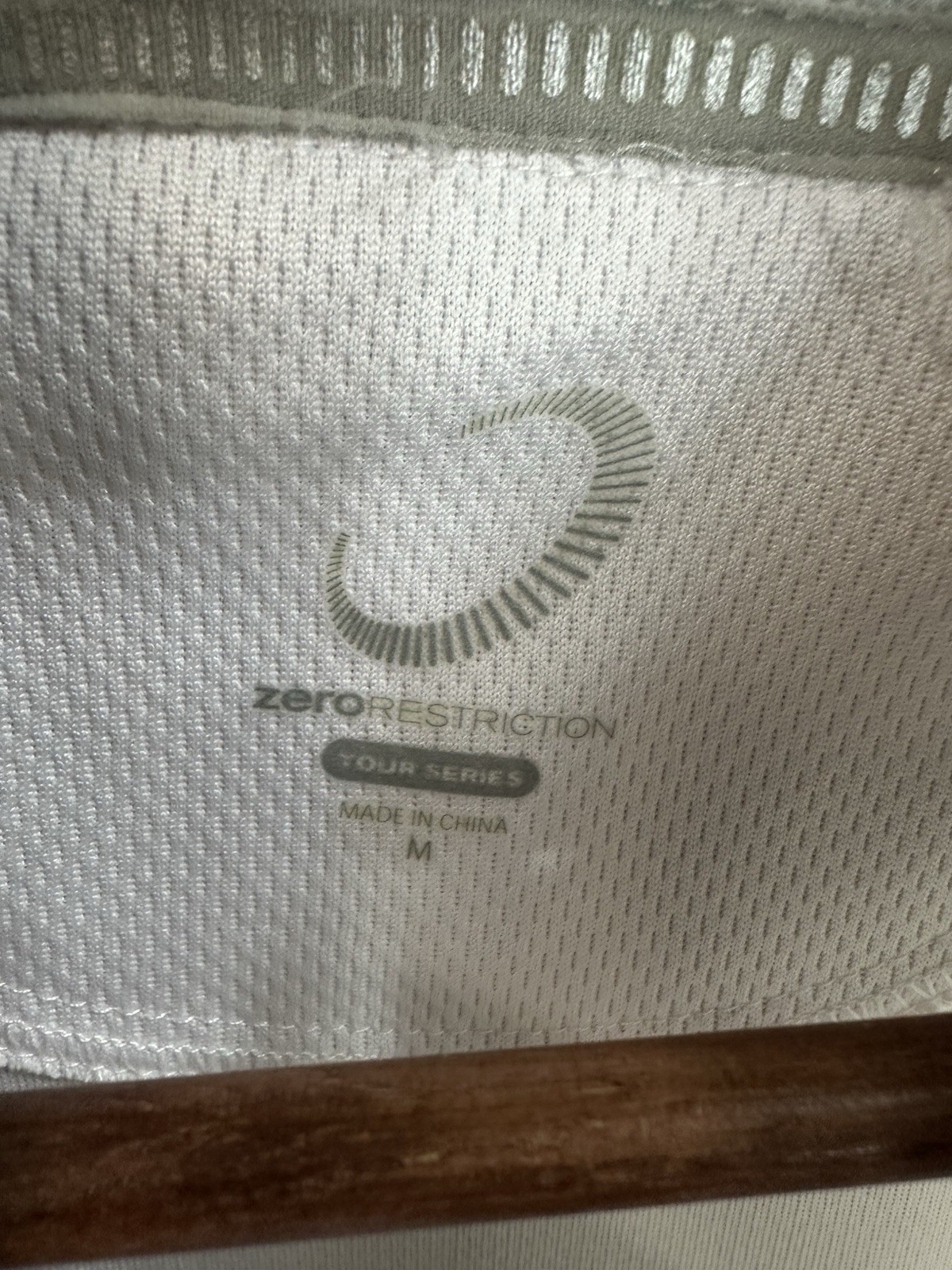 Zero Restriction Jacket Mens Tour Series Thermal 1/4 Zip Knit Size M