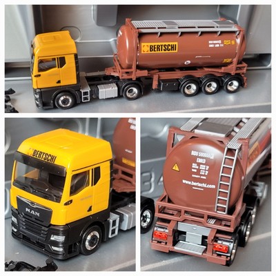 MAN TGX GM Bertschi AG 25 FT Swap Body Container aus Exclusive Serie
