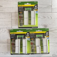 Lot of 3 Hillman 4pk Canvas Grip Hangers Picture Hooks & Mirror Hanging Hardware