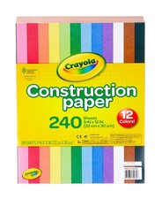 Crayola Construction Paper, 240 Count