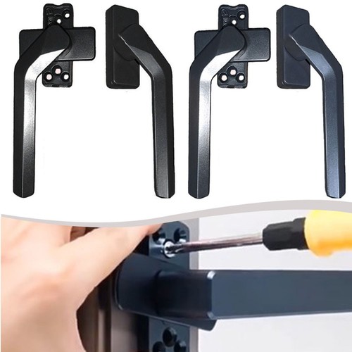 Othmro 1 Leva Di Serraggio Con Filettatura M10, Leva A Cricchetto In Lega Di Alluminio, Regolabile, Con Perno Filettato Maschio, M10 X 60 Mm, Nero - Foto 7