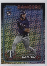 2024 Topps Series 1 Holiday Evan Carter #280 1b9b