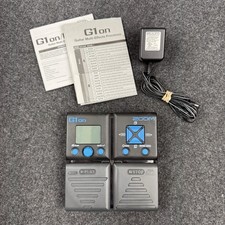 ZOOM G1on Effects Pedal W/ Power Cord - For Parts / Repair - Broken Screen
